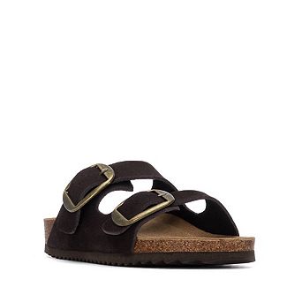 XTI Women's Cork Footbed Suede Sandals 144039