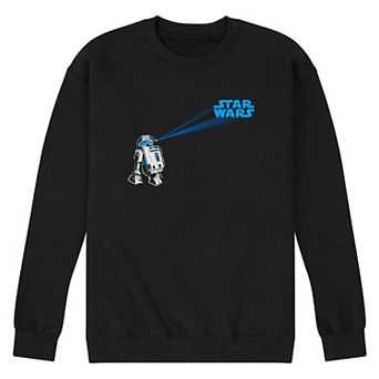 Men's Star Wars R2-D2 Projector Fleece Sweatshirt