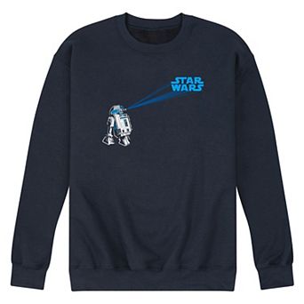 Men's Star Wars R2-D2 Projector Fleece Sweatshirt