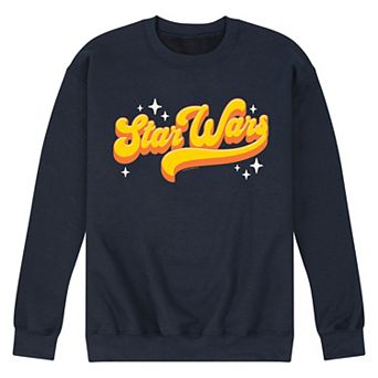 Men's Star Wars Retro Logo Fleece Sweatshirt