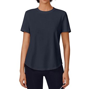 PINSPARK Women's Soft Short Sleeve Sun Protection Quick Dry Athletic Shirt for Hiking Fishing