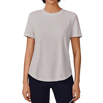 Pinspark Women's Soft Short Sleeve Sun Protection Quick Dry Athletic Shirt for Hiking Fishing