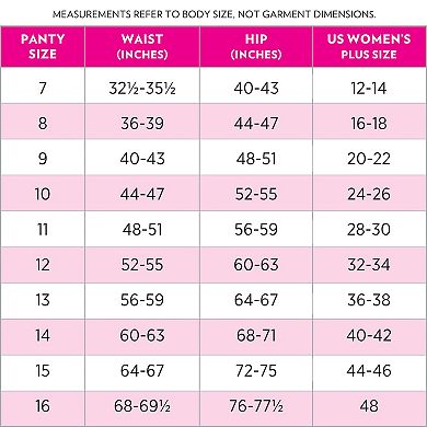 Catherines Plus Size Cotton/Spandex Panty 3-Pack