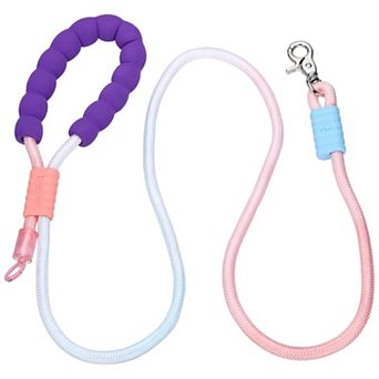 1 pc Dog Leash with Padded Hands Free, Adjustable Bungee Dog Training Leash, No Pull Heavy Duty Rope