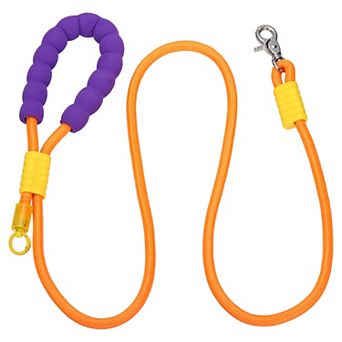 1 pc Dog Leash with Padded Hands Free, Adjustable Bungee Dog Training Leash, No Pull Heavy Duty Rope