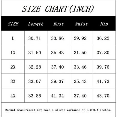 Women's Plus Size V Neck One Piece Swimsuit