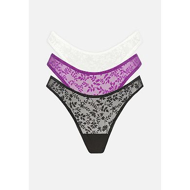 CUUP The Thong - Botanical Lace