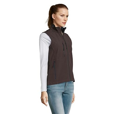 SOLS Womens/Ladies Rallye Soft Shell Bodywarmer Jacket