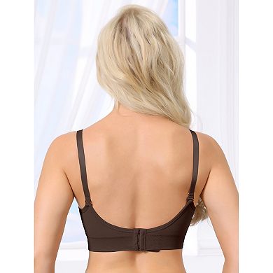 Nursing Bras for Women Breastfeeding Wireless Pregnancy V Neck Adjustable Straps Bra