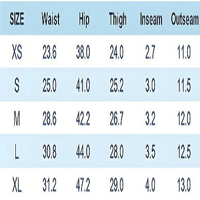 Women Soft Elastic Waist Shorts