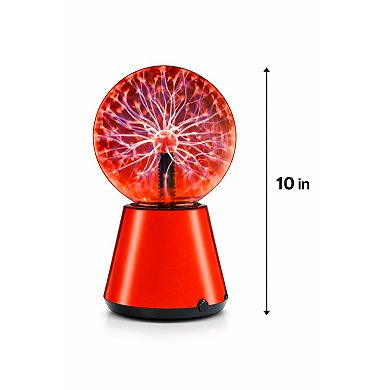 10" x 6" Color Changing Base Plasma Globe USB Table Lamp
