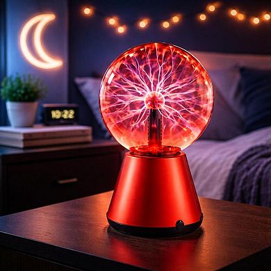 10" x 6" Color Changing Base Plasma Globe USB Table Lamp