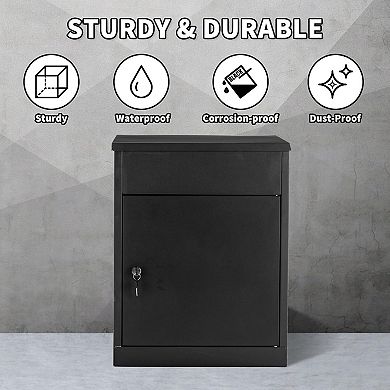 Package Delivery Box for Outside, 17.3''L*13.8''W*22.1''H