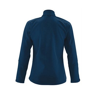 SOLS Womens/Ladies Roxy Soft Shell Jacket (Breathable Windproof And Water Resistant)