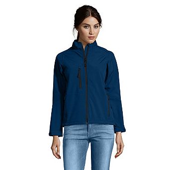 SOLS Womens/Ladies Roxy Soft Shell Jacket (Breathable Windproof And Water Resistant)