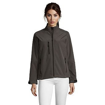 SOLS Womens/Ladies Roxy Soft Shell Jacket (Breathable Windproof And Water Resistant)