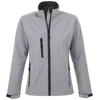 SOLS Womens/Ladies Roxy Soft Shell Jacket (Breathable Windproof And Water Resistant)