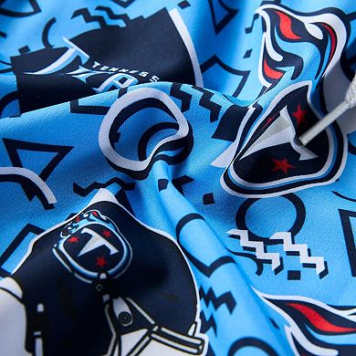 Men's Chubbies Blue Tennessee Titans Game Day Fit Classic Lined Swim Trunks