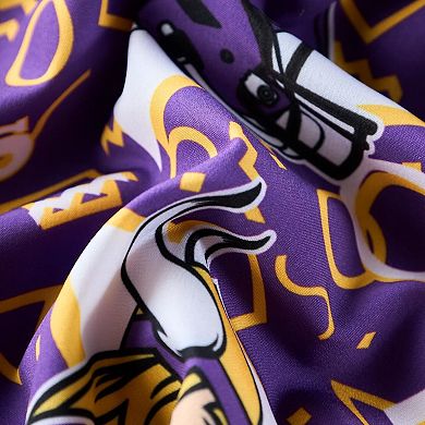 Men's Chubbies Purple Minnesota Vikings Game Day Fit Classic Lined Swim Trunks