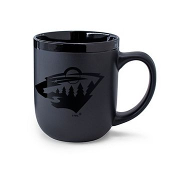 WinCraft Minnesota Wild 17oz. Black Tonal Ceramic Mug
