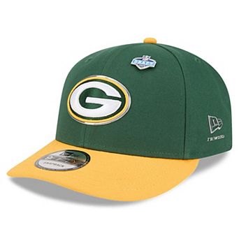 Youth New Era Green/Gold Green Bay Packers 2026 NFL Draft Pre-Curved 9FIFTY Snapback Hat