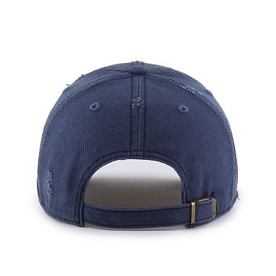 Men's '47 Navy Indiana Pacers Weathered Clean Up Adjustable Hat