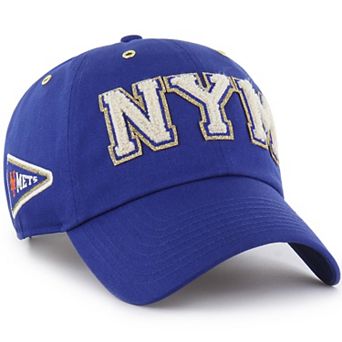 Men's '47 x Stoney Clover Lane Royal New York Mets Acro Charm Clean Up Adjustable Hat