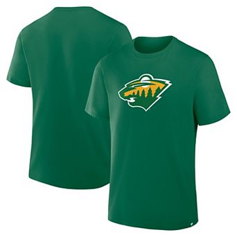 Men's Fanatics Kelly Green Minnesota Wild Elevated Essential T-Shirt