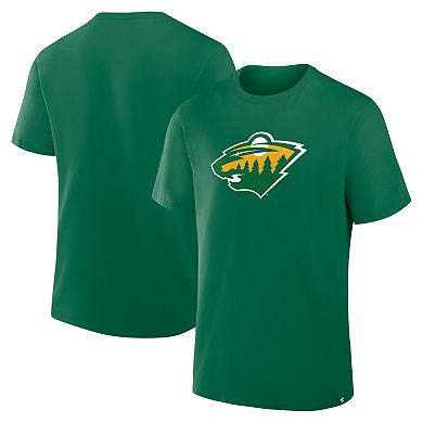 Men's Fanatics Kelly Green Minnesota Wild Elevated Essential T-Shirt