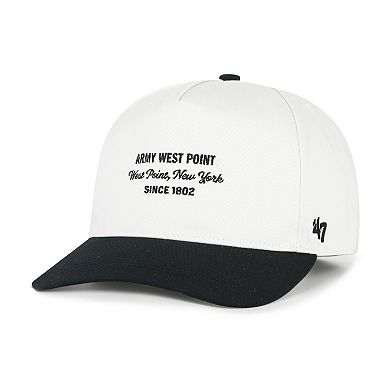 Men's '47 White Army Black Knights Contemporary Basics Two-Tone Hitch Adjustable Hat