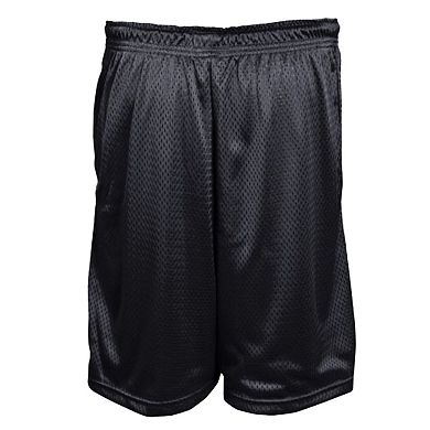 Men's Champion Black Pittsburgh Steelers Classic Mesh Shorts