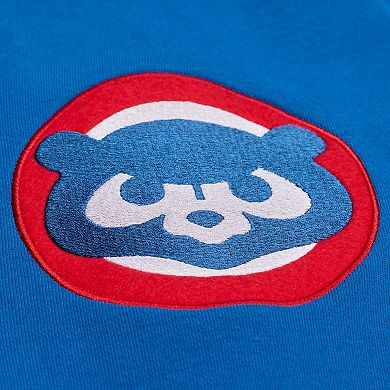 Women's Mitchell & Ness Royal Chicago Cubs Pep Rally Sweatshirt
