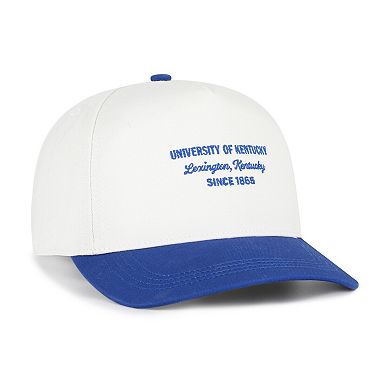 Men's '47 White Kentucky Wildcats Contemporary Basics Two-Tone Hitch Adjustable Hat