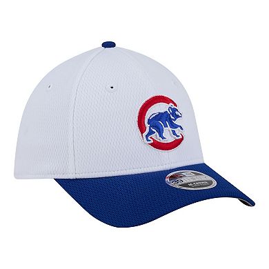 Toddler New Era White Chicago Cubs Baseball 39THIRTY M-Crown Adjustable Hat