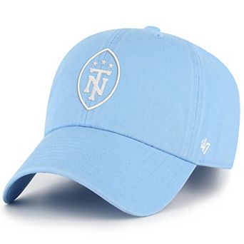 Men's '47 Light Blue Tennessee Titans Secondary Logo Clean Up Adjustable Hat