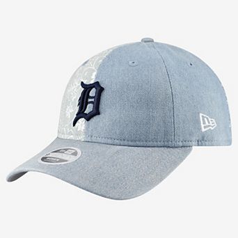 Women's New Era Detroit Tigers Denim Patchwork 9TWENTY Adjustable Hat