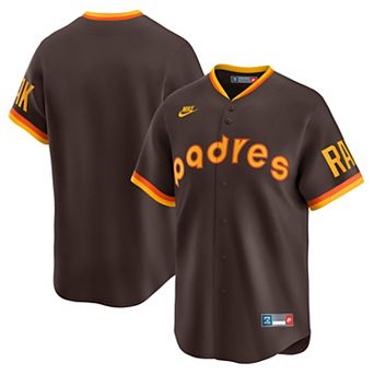 Men's Nike Brown San Diego Padres Cooperstown Collection Limited Jersey