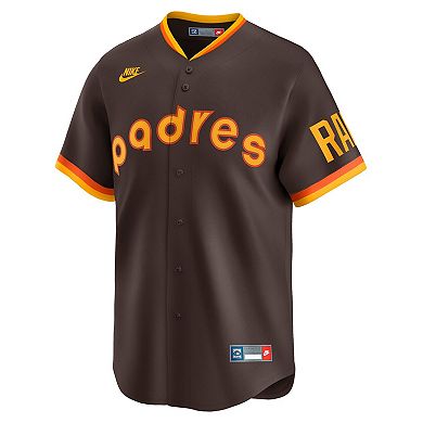 Men's Nike Brown San Diego Padres Cooperstown Collection Limited Jersey