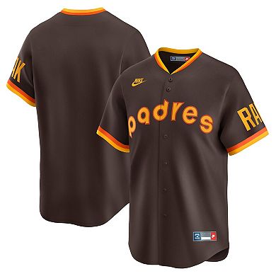 Men's Nike Brown San Diego Padres Cooperstown Collection Limited Jersey