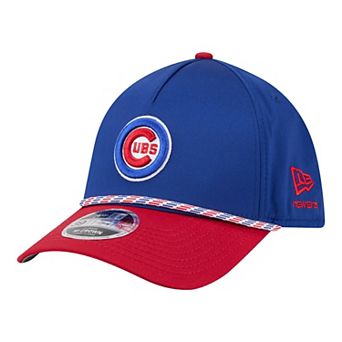 Men's New Era Royal/Red Chicago Cubs Rope M-Crown A-Frame 39THIRTY Flex Hat