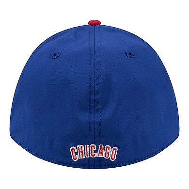 Men's New Era Royal/Red Chicago Cubs Rope M-Crown A-Frame 39THIRTY Flex Hat