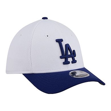 Toddler New Era White Los Angeles Dodgers Baseball 39THIRTY M-Crown Adjustable Hat