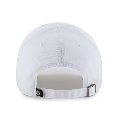 Men's '47 White Michigan Wolverines Vault Clean Up Adjustable Hat