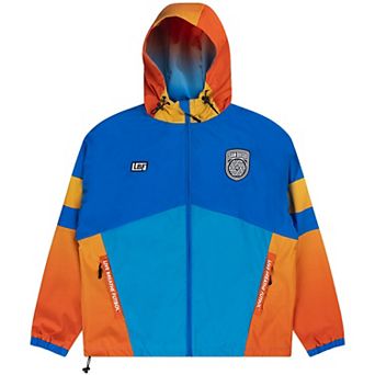 Unisex Live Breathe Futbol Blue/Orange San Diego FC Gradient Community Full-Zip Anorak Jacket