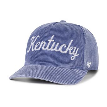 Men's '47 Royal Kentucky Wildcats Reclaim Snow Wash Corduroy Hitch Adjustable Hat