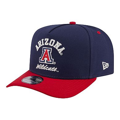 Men's New Era Navy/Red Arizona Wildcats Two-Tone Arched 9FIFTY Snapback Hat