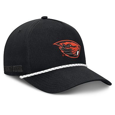 Men's Fanatics Black Oregon State Beavers Undertone Rope Adjustable Hat