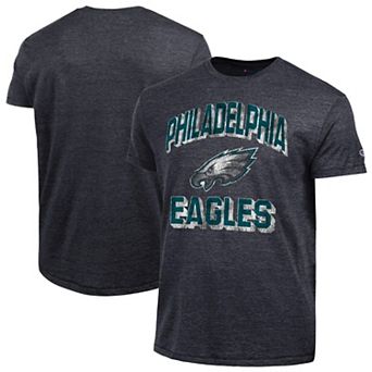 Men's Champion Heather Black Philadelphia Eagles Ultimate Tri-Blend T-Shirt