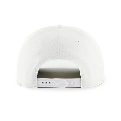 Men's '47 White Seattle Seahawks Coltrane Throwback Rope Hitch Adjustable Hat