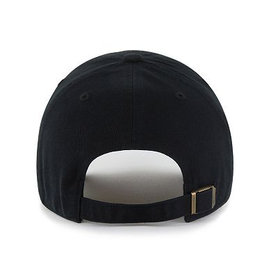Men's '47 Black Columbia University Clean Up Adjustable Hat